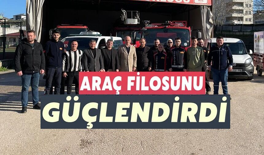 OSMANELİ BELEDİYESİ ARAÇ FİLOSUNU GÜÇLENDİRDİ