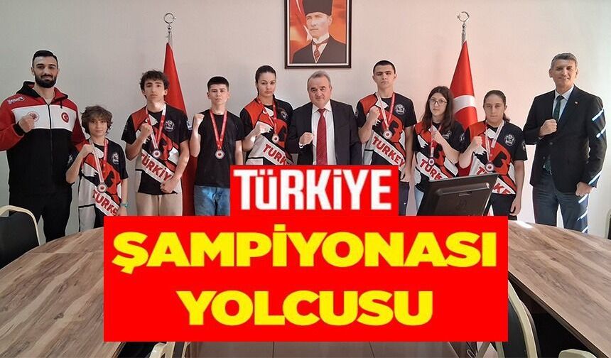 BİLECİKLİ SPORCULAR TÜRKİYE ŞAMPİYONASI YOLCUSU