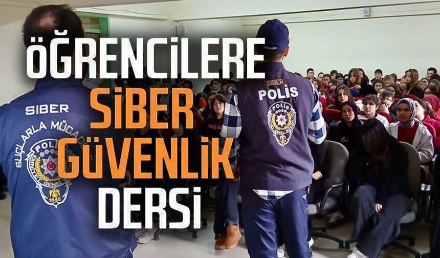 ÖĞRENCİLERE SİBERAY KAPSAMINDA BİLGİLENDİRME