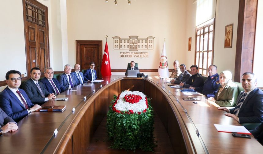 'İL ASAYİŞ VE GÜVENLİK TOPLANTISI' YAPILDI