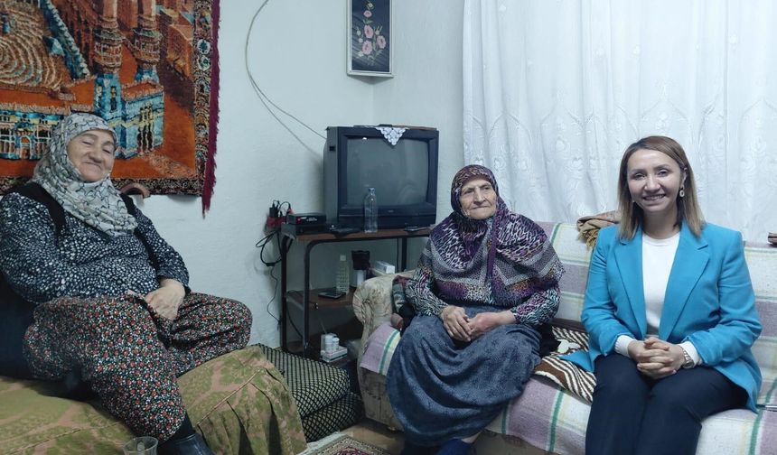 BAŞKAN TEKİN RAMAZAN AYINDA YAŞLILARI UNUTMADI