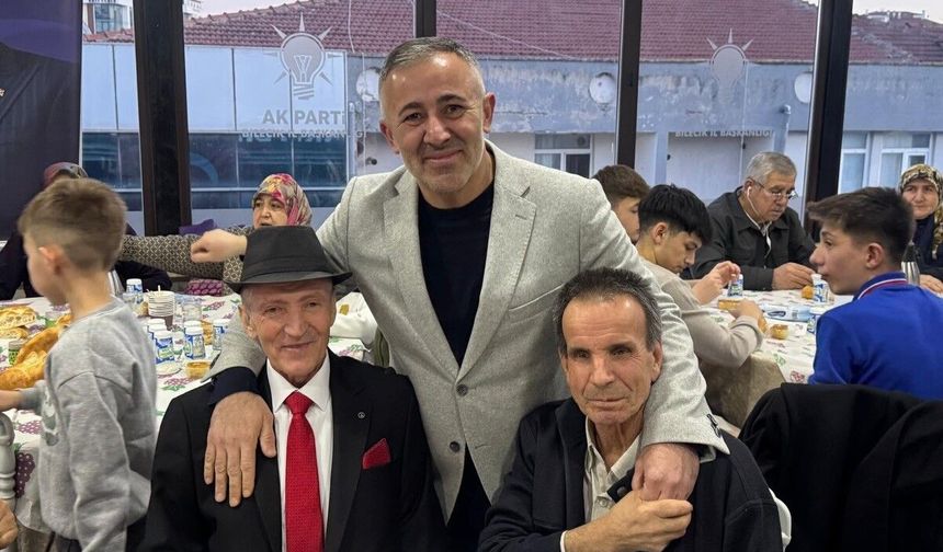 İL BAŞKANI YILDIRIM, HUZUREVİ SAKİNLERİYLE İFTARDA BULUŞTU