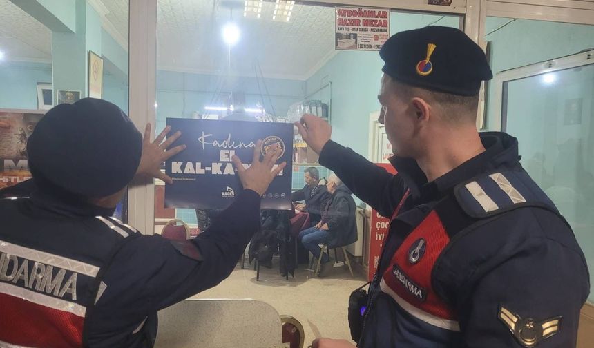 ‘KADINA EL KAL-KA-MAZ' VE ‘18 MART ŞEHİTLER GÜNÜ' BİLGİLENDİRME FAALİYETİ