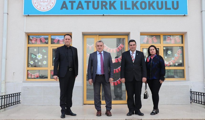 KAYMAKAM ÖZTÜRK EĞİTİM-ÖĞRETİM FAALİYETLERİNİ YERİNDE İNCELEDİ