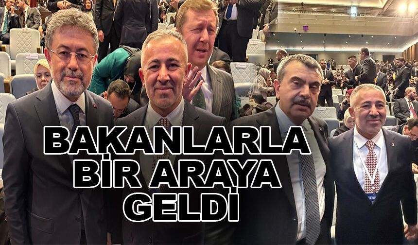 BAŞKANI YILDIRIM, BİLECİK’İN ÖNCELİKLİ SORUNLARI, DEVAM EDEN YATIRIMLAR VE PLANLANAN PROJELER İÇİN ANKARA'DA