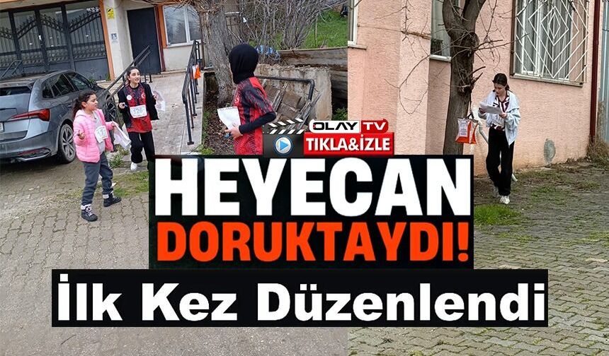 BİLECİK'TE İLK KEZ ORYANTİRİNG HEYECANI YAŞANDI