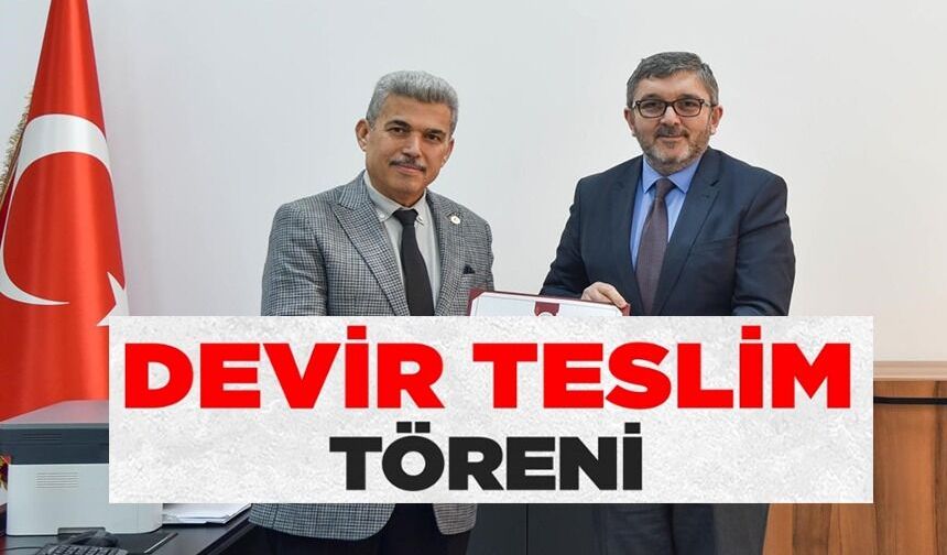 BŞEÜ DİŞ HEKİMLİĞİ FAKÜLTESİNDE DEVİR TESLİM TÖRENİ