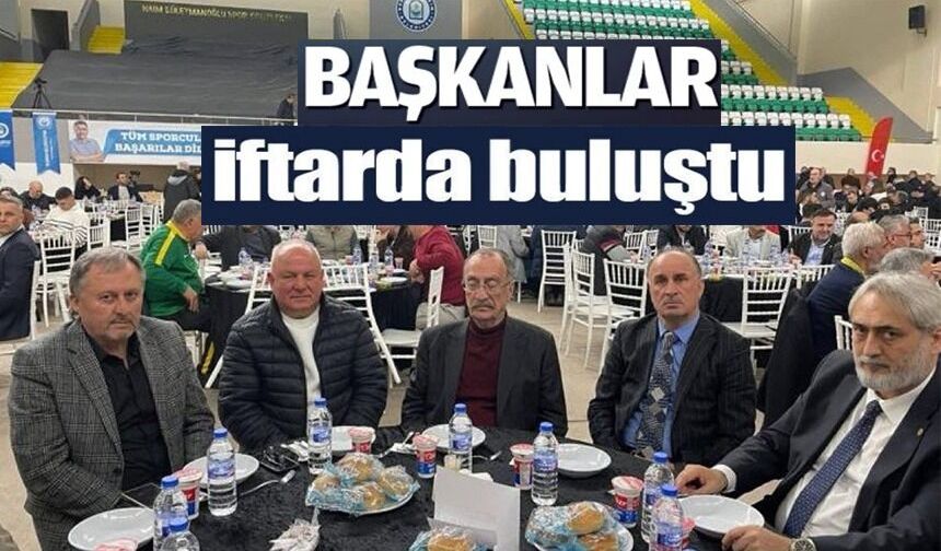 BİLECİK ASKF BAŞKANI NUSRET TOSUN, BURSA'DAKİ İFTAR PROGRAMINA KATILDI