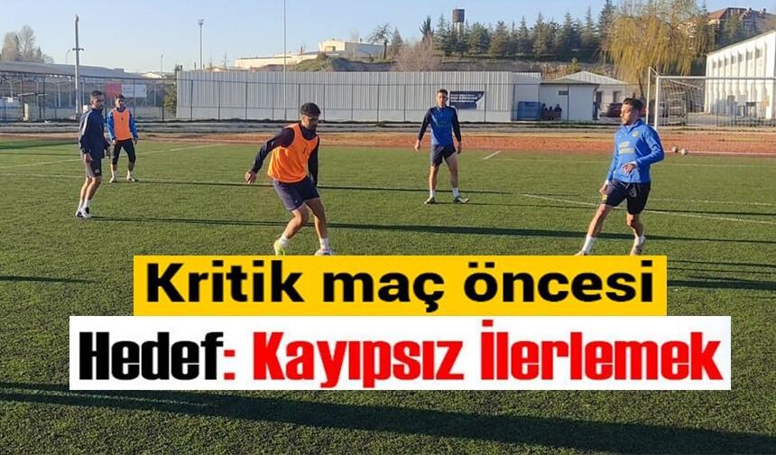 SÖĞÜTSPOR, LİDER KAHRAMAN KAZAN BELEDİYESPOR'A HAZIRLANIYOR