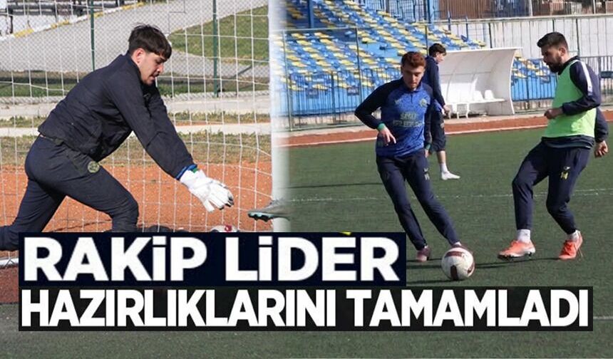 SÖĞÜTSPOR, ZORLU MAÇIN HAZIRLIKLARINI TAMAMLADI