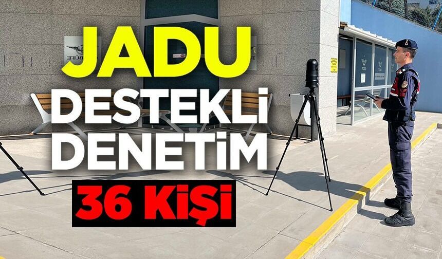 YHT İSTASYONU'NDA 36 ŞAHIS SORGULANDI