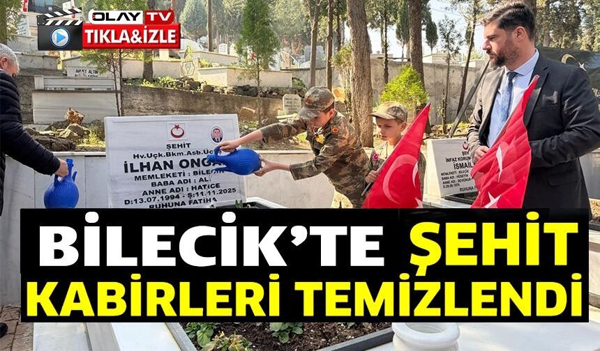 BAYRAM ÖNCESİ ŞEHİT MEZARLIKLARI TER TEMİZ OLDU
