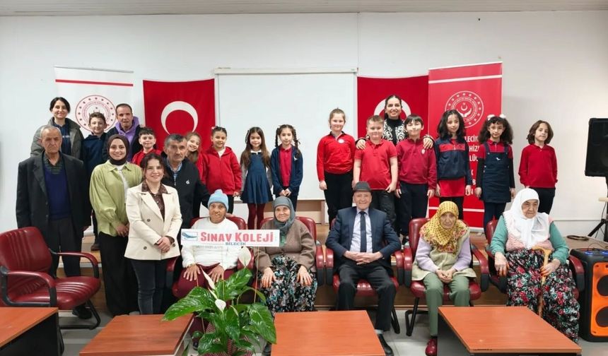 HUZUREVİ SAKİNLERİNE ANLAMLI BULUŞMA