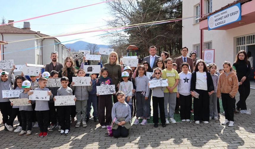 "BİR HAYALİN OLSUN PROJESİ" İLE ÖĞRENCİLER HAYALLERİNİ SERAMİKLERE YANSITTI