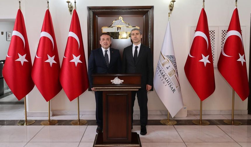 VALİ FAİK OKTAY SÖZER İKİLİ TEMASLARDA BULUNDU