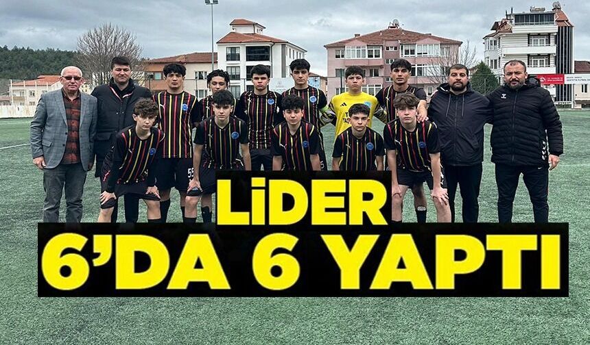 1299 BİLECİKSPOR KULÜBÜ 6'DA 6 YAPTI