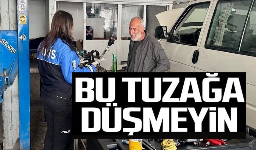 BİLECİK'TE DOLANDIRICILIK UYARISI