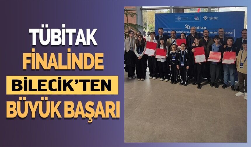 TÜBİTAK BÖLGE FİNALİ'NDE BÜYÜK BAŞARI