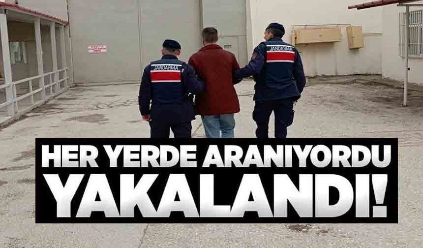 3 FARKLI SUÇTAN 8 YIL 5 AY HAPİS CEZASI BULUNAN ŞAHIS YAKALANDI
