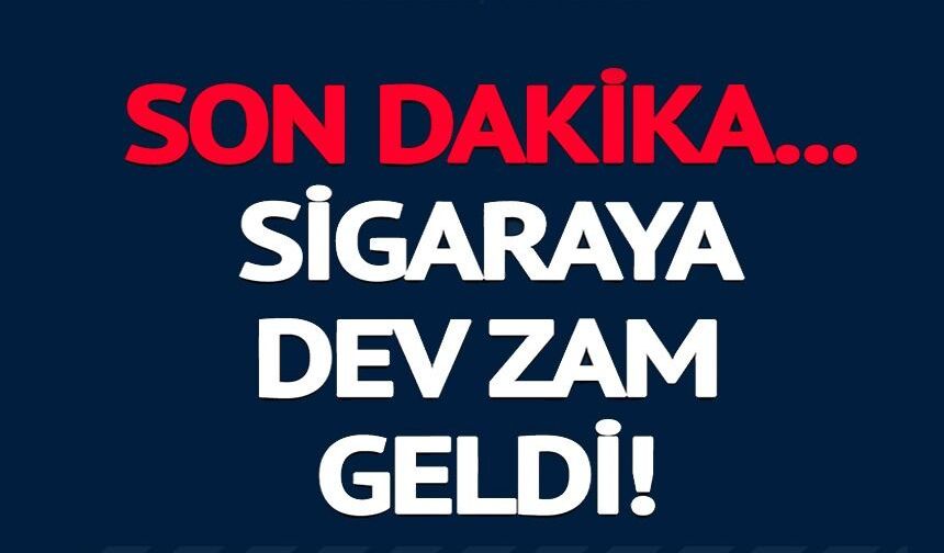 BİR SİGARA GRUBUNA DAHA ZAM!