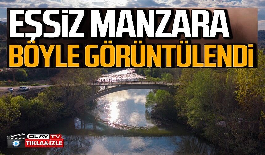 SAKARYA NEHRİ'NİN EŞSİZ MANZARASI HAVADAN GÖRÜNTÜLENDİ