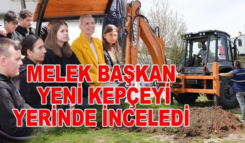 BİLECİK BELEDİYESİNE HİBE EDİLEN KEPÇE İLK KEZ OKULDA KULLANILDI
