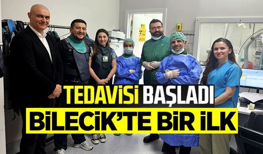 BİLECİK'TE İLK DEFA YENİ NESİL KALP PİLİ UYGULAMASI YAPILDI