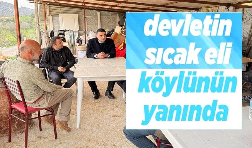 ORMAN YANGINLARINDAN ETKİLENEN VATANDAŞLARIN GEÇİCİ BARINMA ALANLARI İNCELENDİ