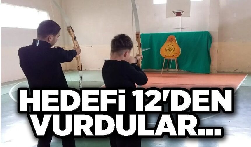 OKÇULUK TURNUVASI DÜZENLENDİ