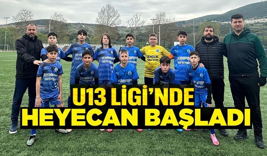 BİLECİK U13 GENÇLER LİGİ'NDE İLK HAFTA GERİDE KALDI