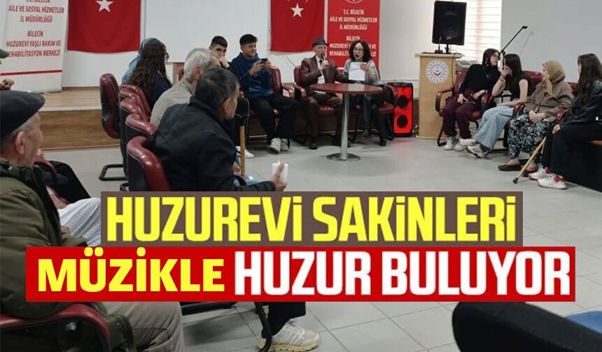 ÖĞRENCİLERDEN HUZUREVİ BULUŞMASI