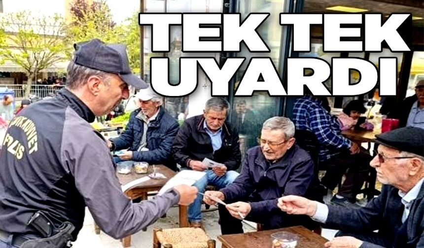 SÜRÜCÜLERE PLAKA UYARISI
