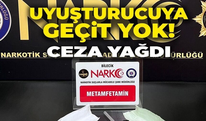 UYUŞTURUCU ÇIKAN ARACA 249 BİN TL CEZA