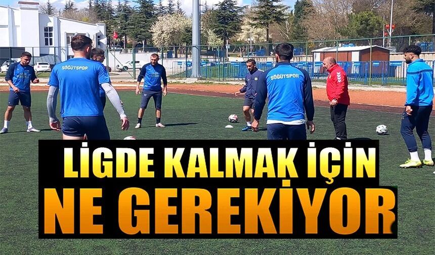 SÖĞÜTSPOR ZORLU MAÇIN HAZIRLIKLARINI TAMAMLADI