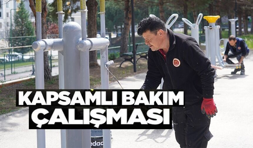 PARK VE OYUN ALANLARINA YENİ KAMERİYELER YERLEŞTİRİLDİ