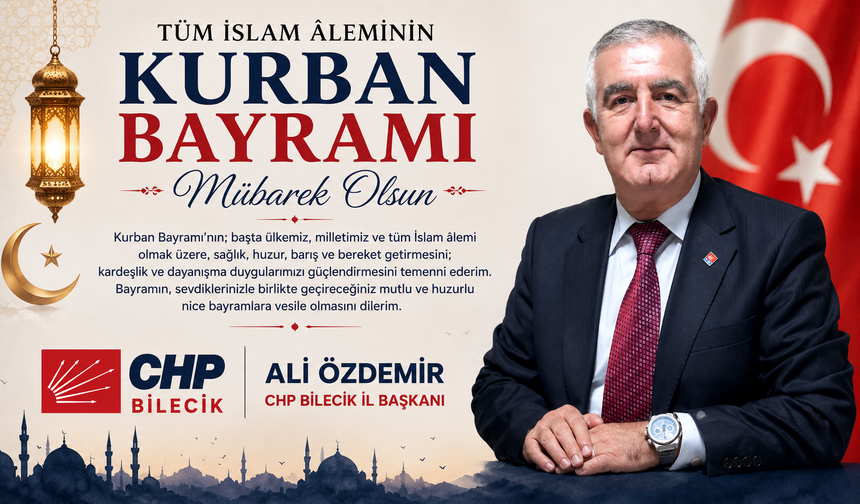 ALİ ÖZDEMİR'DEN KURBAN BAYRAMI MESAJI