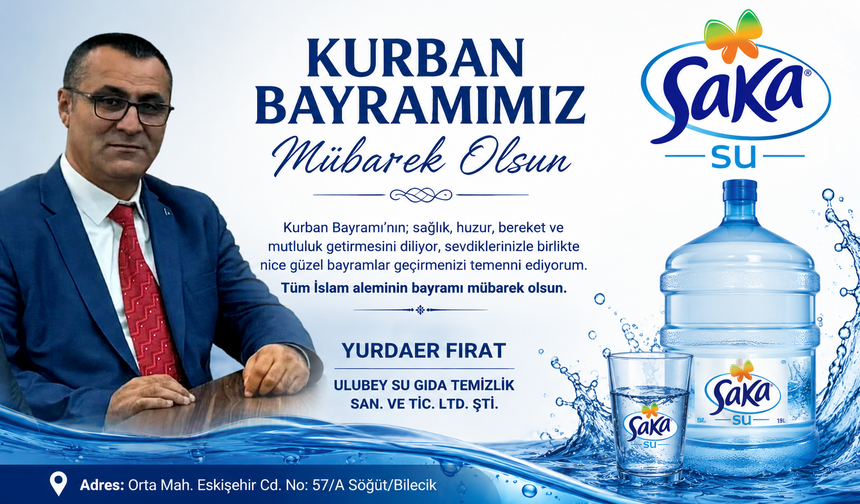 SAKA SU'DAN KURBAN BAYRAMI MESAJI