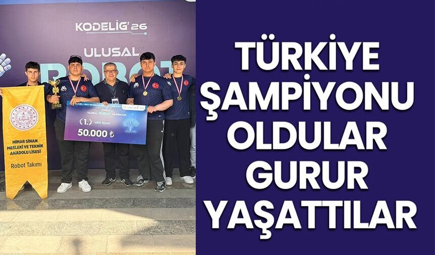 BOZÜYÜK MTAL TÜRKİYE ŞAMPİYONU OLDU