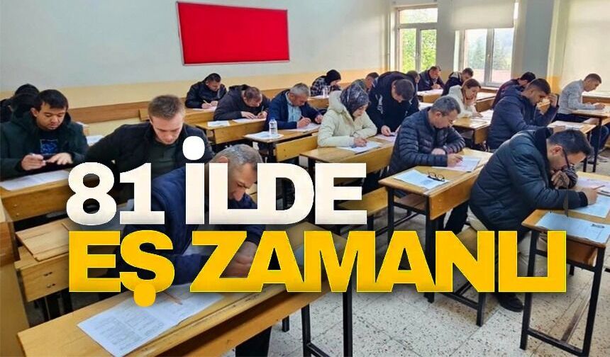 173 ADAY ÖGG SINAVINA GİRDİ