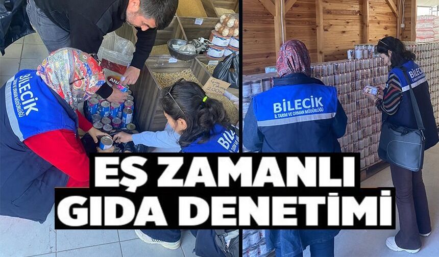YEM VE GIDA GÜVENLİĞİ İÇİN EŞ ZAMANLI DENETİM