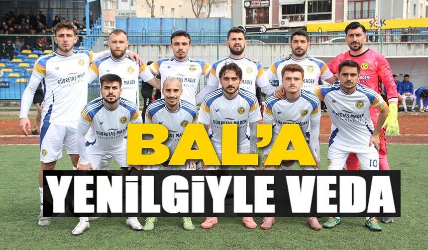 SÖĞÜTSPOR BAL'DAKİ SON MAÇINDA KENDİ EVİNDE YENİLDİ
