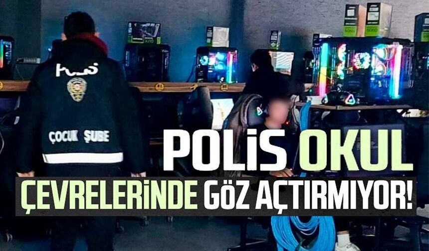 OKUL ÇEVRELERİNDE 381 KİŞİYE DENETİM