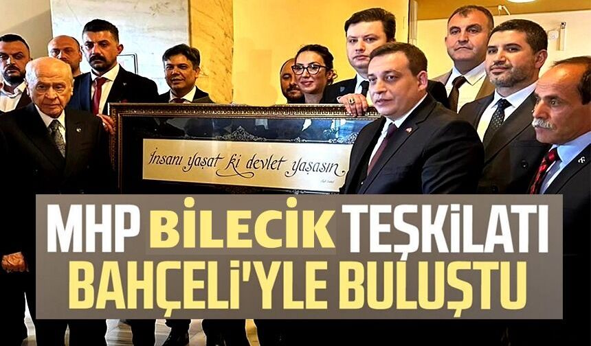 İL BAŞKANINDAN BAHÇELİ'YE ZİYARET