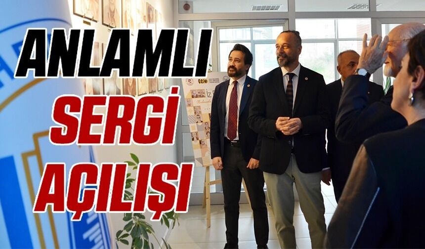 BŞEÜ'DE ‘İZ BIRAKAN MUHASEBE BİLİM İNSANLARI' SERGİSİ AÇILDI