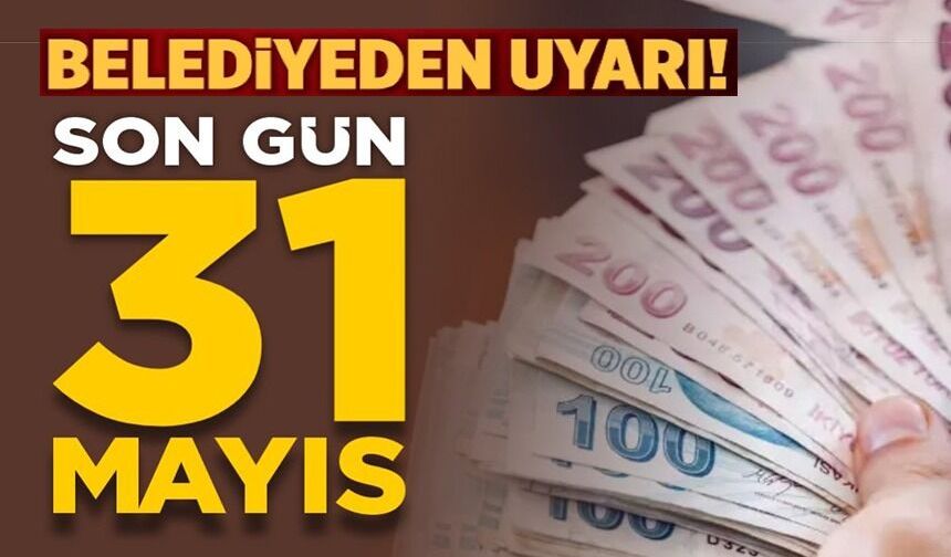 SÖĞÜT BELEDİYESİ'NDEN EMLAK VE VERGİ UYARISI