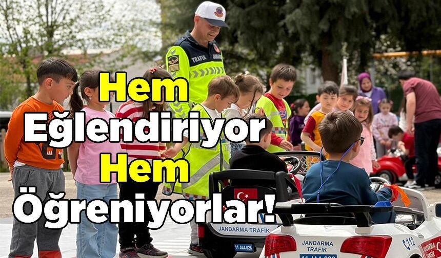 ÖĞRENCİLERE TRAFİK EĞİTİMİ