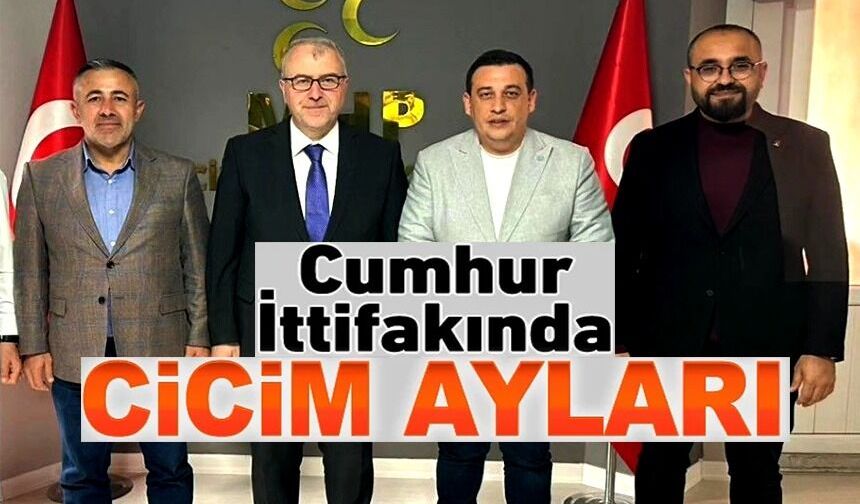 AK PARTİ'DEN MHP'YE 'HAYIRLI OLSUN' ZİYARETİ