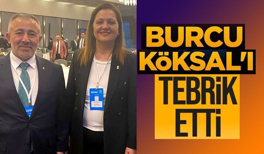 AK PARTİ'YE GEÇEN AFYONKARAHİSAR BELEDİYE BAŞKANI BURCU KÖKSAL'A İLK TEBRİK BİLECİK'TEN