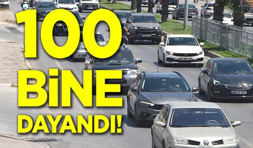 TRAFİĞE KAYITLI ARAÇ SAYISI 97 BİN 534’E ULAŞTI