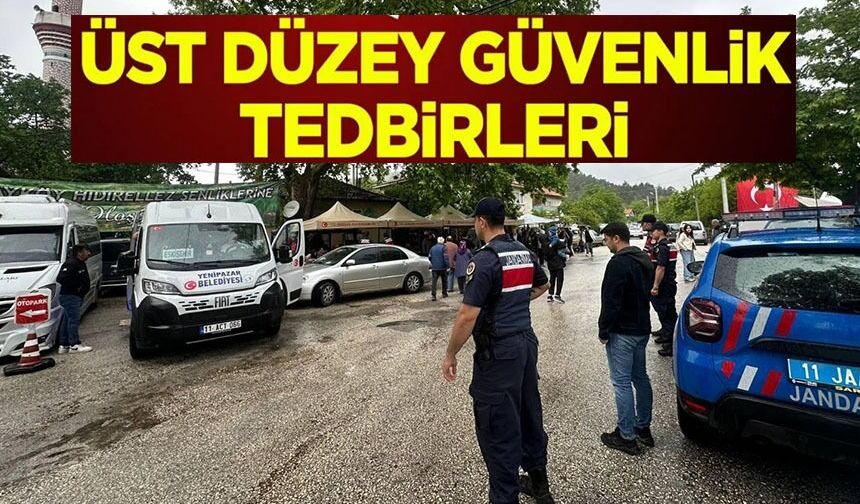 HIDIRELLEZ ŞENLİKLERİNDE 350 VATANDAŞA GÜVENLİK TEDBİRİ
